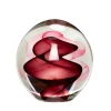 Hubsch 16cm Red Glass Paperweight