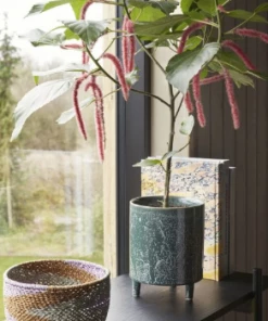 Hubsch Ceramic Planter Flower Pot - Large