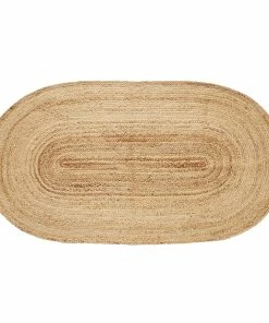 Hubsch Oval Jute Rug