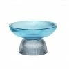 Hubsch Glass Bowl - Blue / Grey