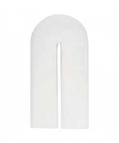 Hubsch White Crystal Book Ends