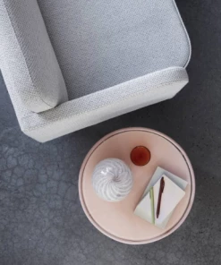 Hubsch Table Glass/Metal Nude