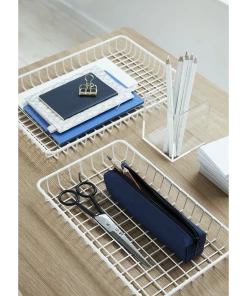 Hubsch Set of 3 Black Acrylic Transparant Box