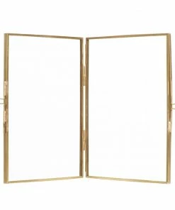 Hubsch Photo Frame Standing Brass W/O Photo