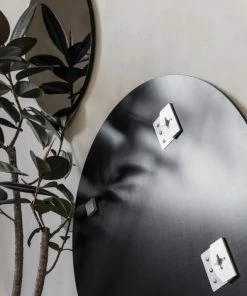 Hubsch Espejo Redondo Delicate