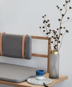 Hubsch Green And White Small Marble Bowl