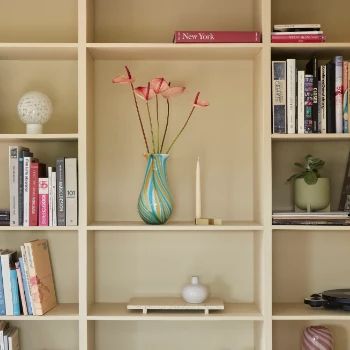 Hubsch Lucia Glass Table Lamp