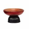 Hubsch Bonbon Bowl Black/Orange