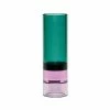 Hubsch Astro Crystal Vase - Green / Pink