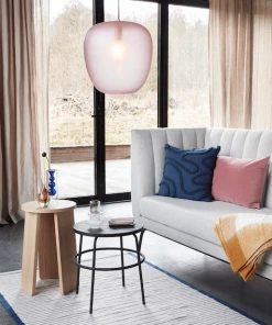 Hubsch Plaid, acrylic, mustard/white