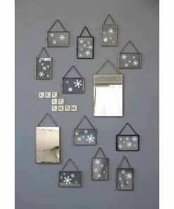 Hubsch Set of 2 Photo Frames With Matching Chain