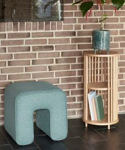 Hubsch Green Arch Pouffe