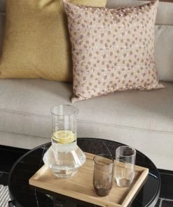 Hubsch Clear Glass Jug, ø16xh25cm