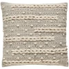 Hubsch Ecru Cotton Pellet Cushion 45 x 45cm