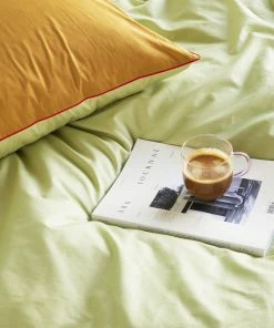 Hubsch Glass Kiosk Mug With Colored Handle Set 4