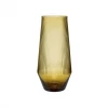 Hubsch Yellow Ripple Vase