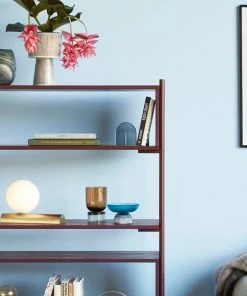 Hubsch Glass Bowl - Blue / Grey