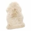 Hubsch Sheepskin Rug - White