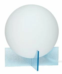 Hubsch Opal Blue Table Lamp