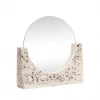 Hubsch Table Mirror, Terrazzo (White)