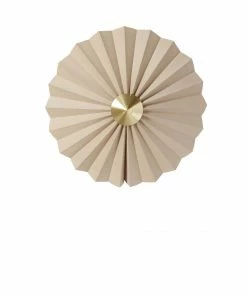 Hubsch Applique, textile/métal, sable/laiton