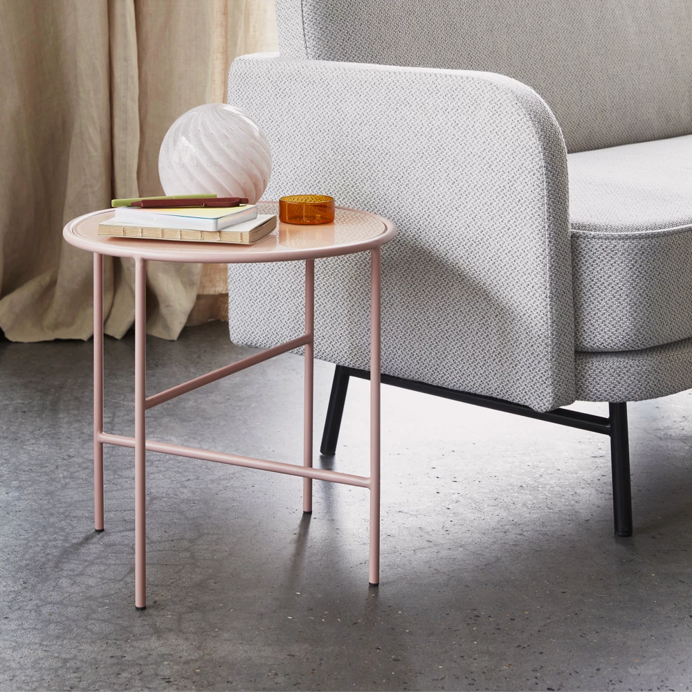 Hubsch Round Niche Side Table D44x44