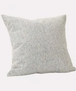 Hubsch Blue and Sand Speckle Cushion 60x60