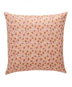 Hubsch Cushion with Filler, Beige/Brown/Purple/Yellow