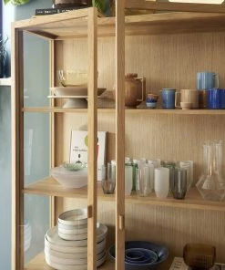 Hubsch Aster Smoked Drinking Glass - Set of 2