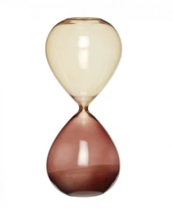 Hubsch Brown Hourglass